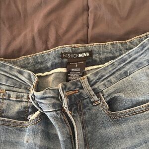 Fashion Nova Classic Blue Jeans